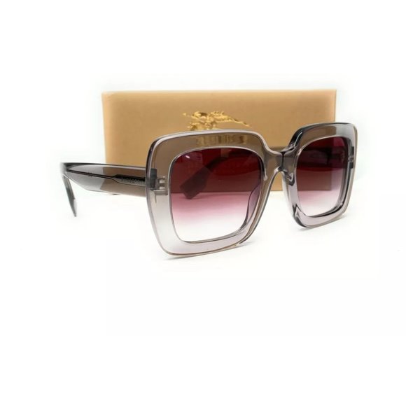 Burberry Women\'s Grey and Violet Sunglasses!